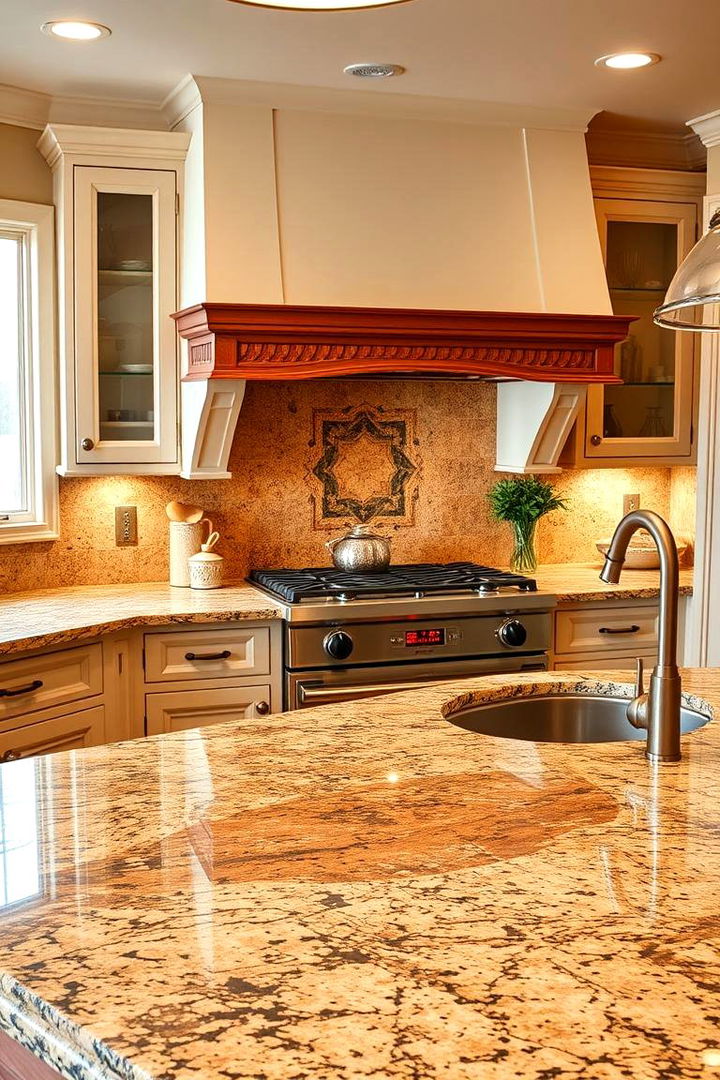 Artisan Craft Granite Looks - 22 Granite Kitchen Countertop Ideas