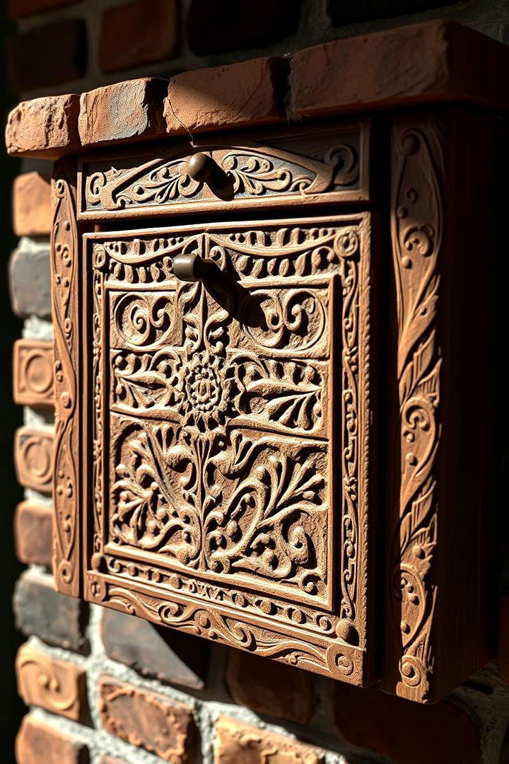 Artisan Crafted Brick Designs - 22 Brick Mailbox Ideas