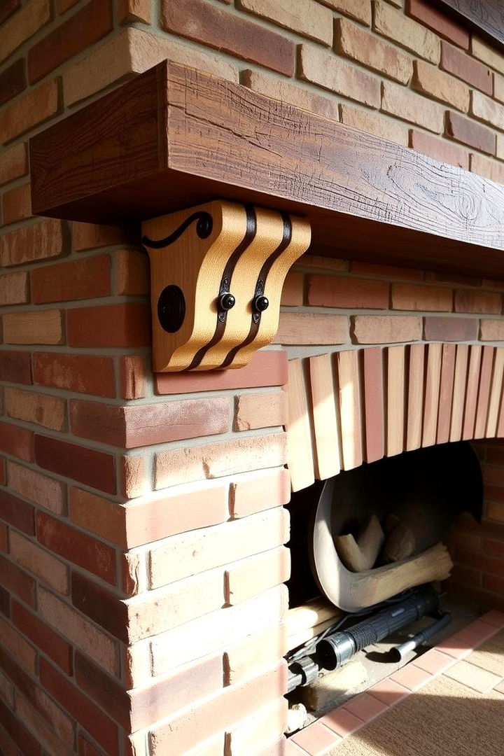 Artisan Crafted Brick Designs - 22 Brick Fireplace Ideas