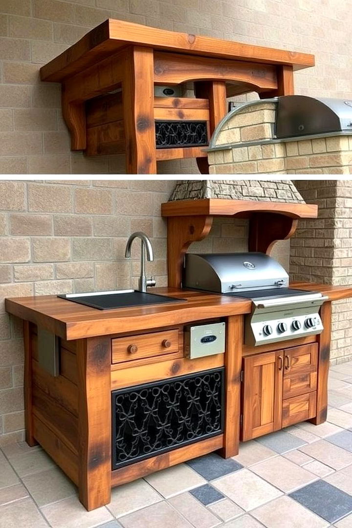 Artisan Crafted Details - 22 Bbq Island Ideas