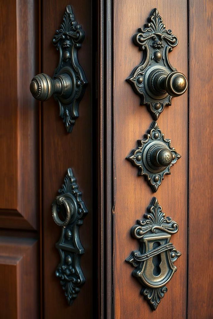 Artisan Crafted Door Hardware - 22 Mediterranean Front Door Ideas