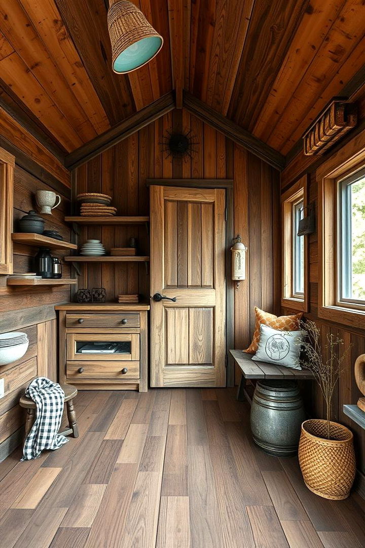 Artisan Crafted Tiny House - 22 Rustic Tiny House Ideas