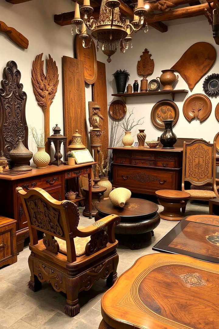 Artisan Craftsmanship Bringing Unique Flourishes - 22 Parisian-style Living Room Ideas