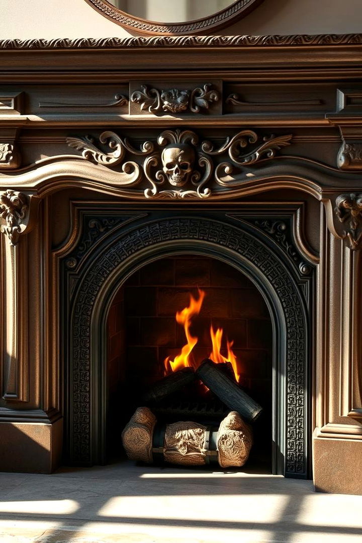 Artisan Detailing Brilliance - 22 Spanish Style Fireplace Ideas