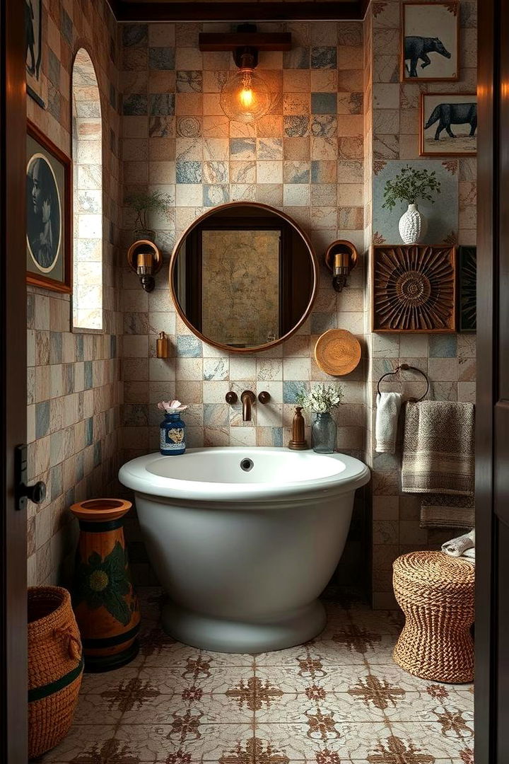 Artisan Detailing - 22 Restaurant Bathroom Ideas