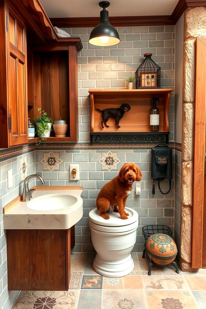 Artisan Dog Wash Station - 22 Dog Wash Station Ideas