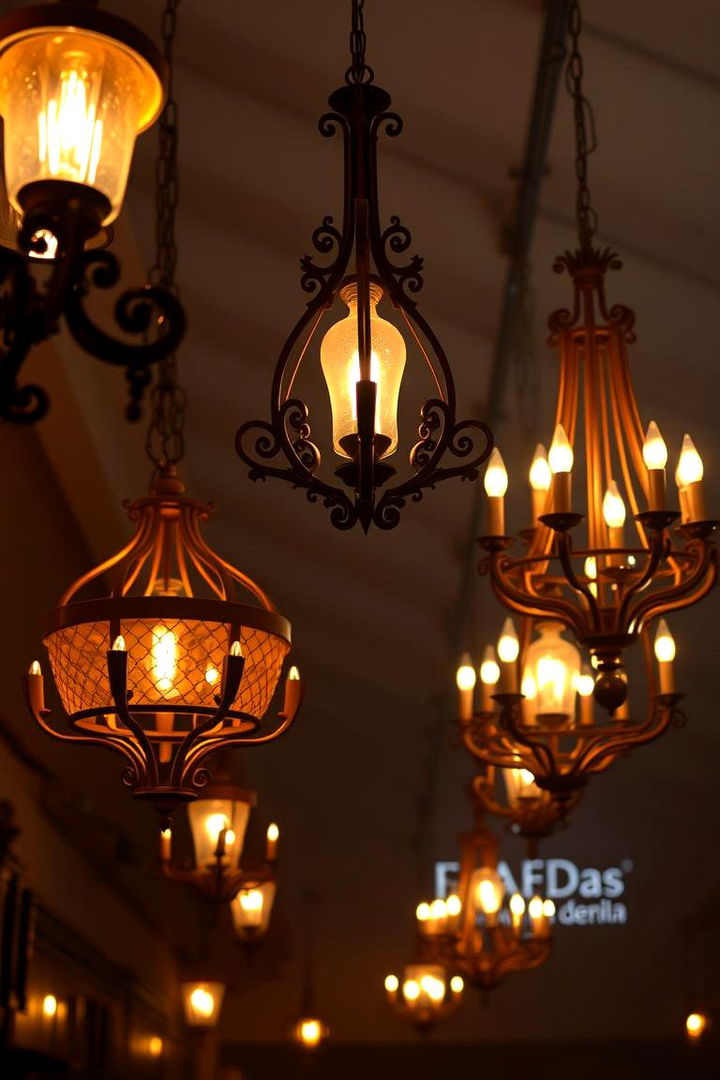 Artisan Inspired Lighting - 22 Mediterranean Interior Design Ideas