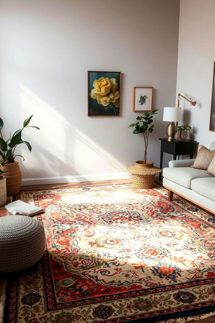 Artisan Rugs and Textural Harmony - 22 Pottery Barn Bedroom Ideas