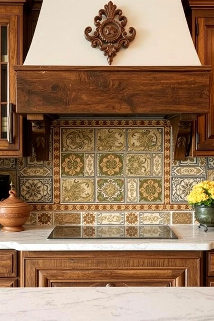 Artisan Tile Backsplashes for Visual Impact - 22 Craftsman Kitchen Ideas