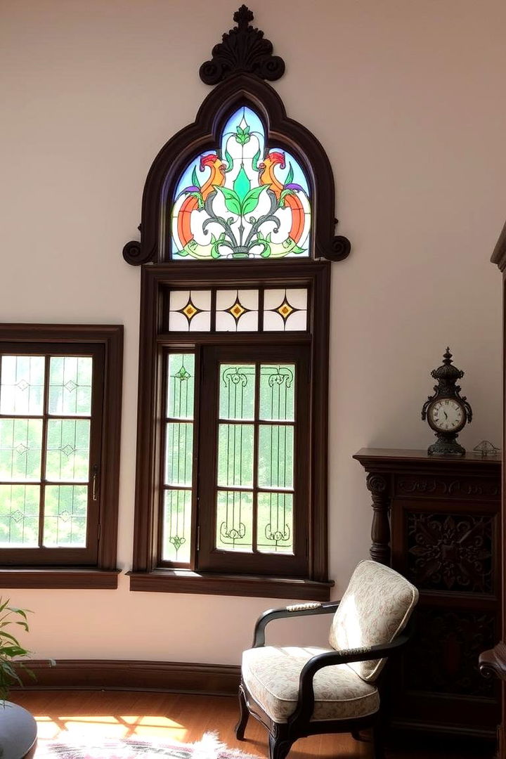 Artisan Window Details - 22 Rustic Living Room Ideas