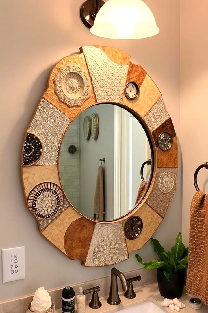Artisanal Craft Design - 22 Bathroom Mirror Ideas