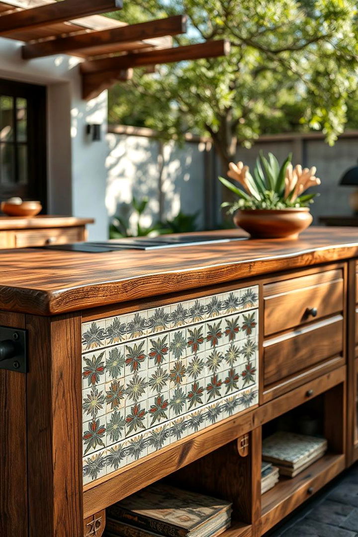 Artisanal Craftsmanship - 22 Outdoor Kitchen Island Ideas