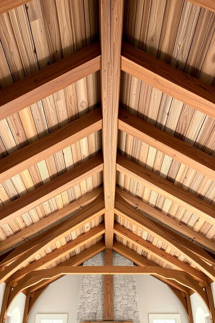 Artisanal Craftsmanship - 22 Vaulted Ceiling With Beams