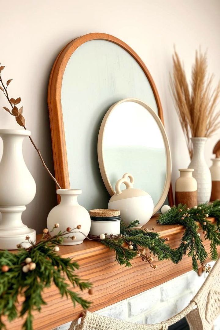 Artisanal Crafty Touches - 22 Mantel Garland Ideas