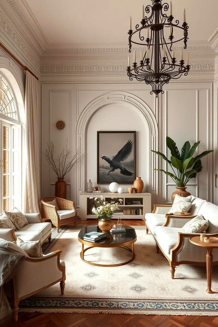 Artisanal Detailing Impact - 22 Cream Living Room Ideas