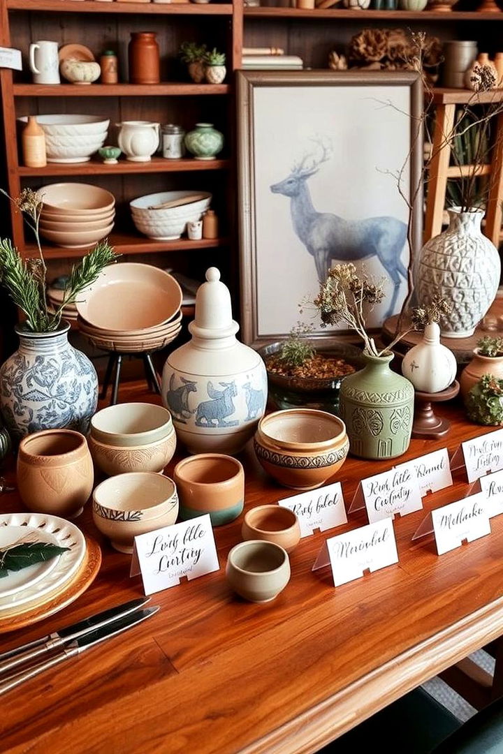 Artisanal Handmade Touches - 22 Thanksgiving Table Settings