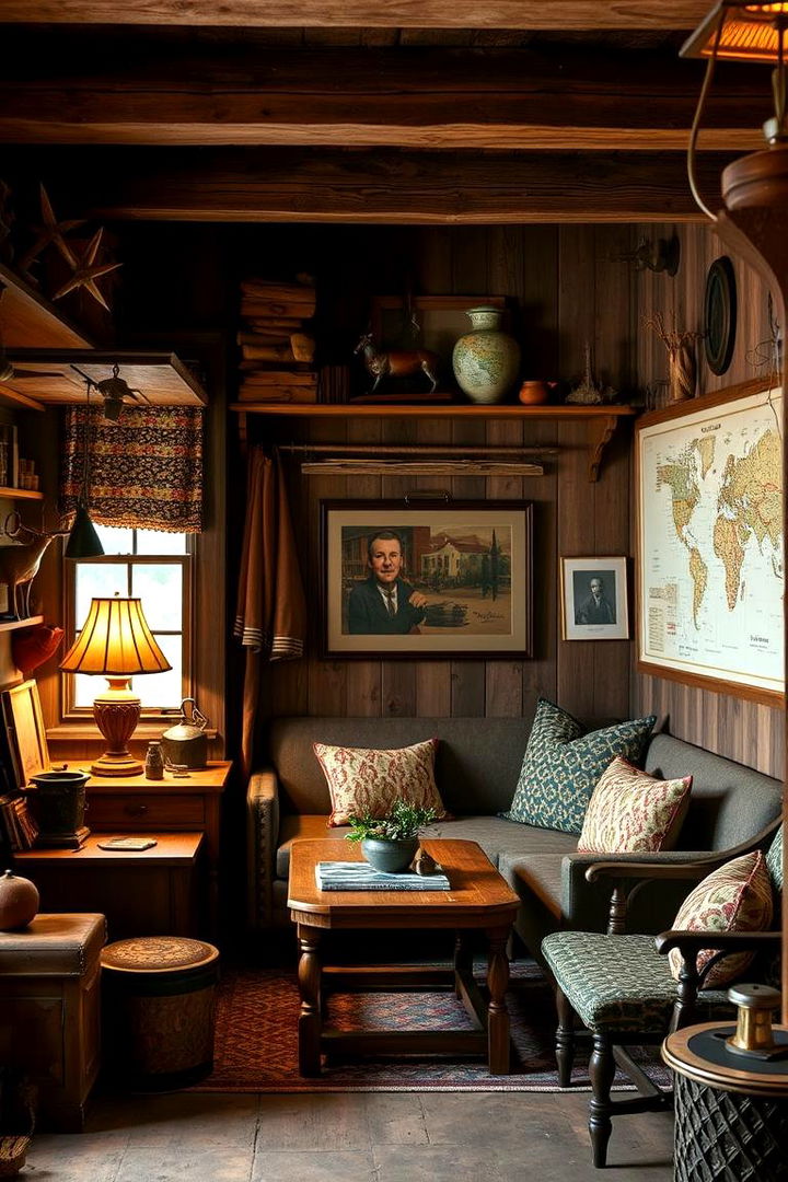 Artisanal Hunting Nook - 22 Hunting Room Ideas