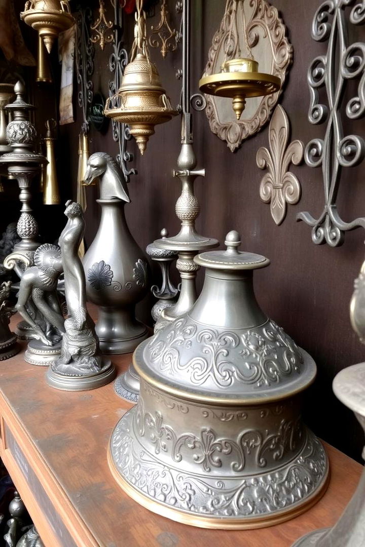 Artisanal Metalwork Displays - 22 Steampunk Bedroom Ideas