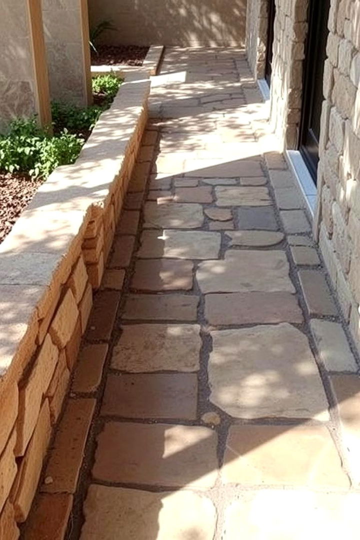 Artisanal Stone Tiled Walkways - 22 Covered Walkway Ideas