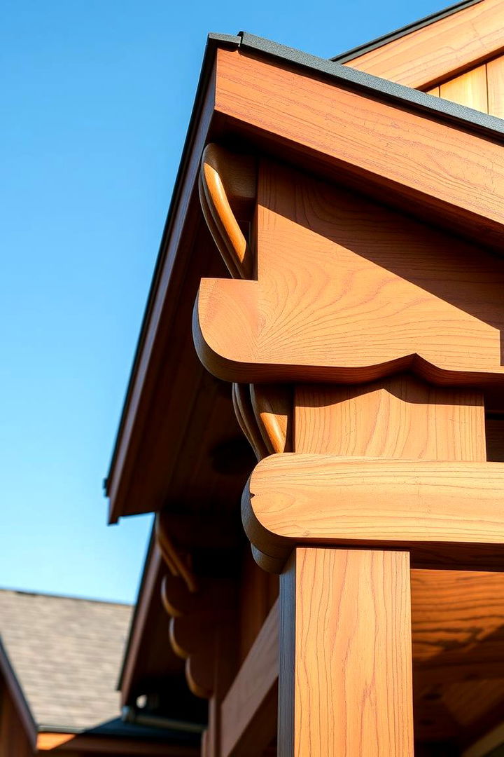 Artisanal Wood Craftsmanship - 22 Craftsman Style House Exterior Ideas