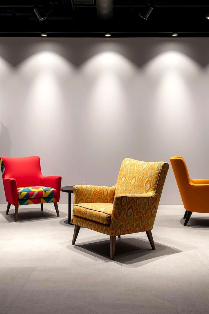 Artistic Accent Chairs - 22 Bedroom Seating Area Ideas