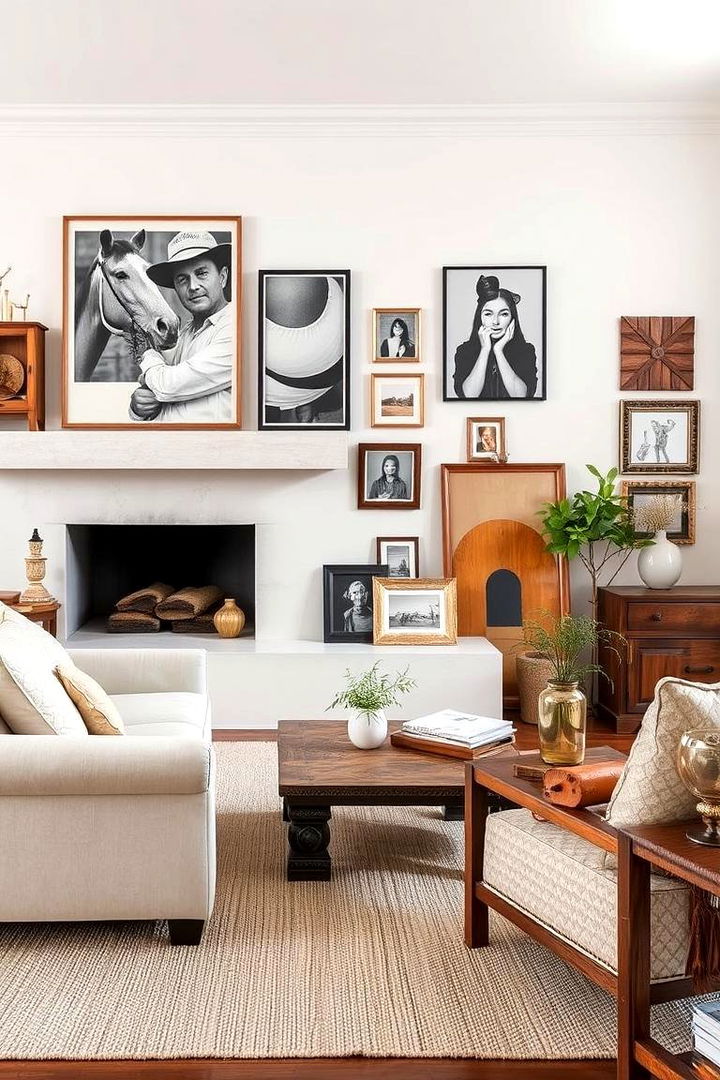 Artistic Accents Showcase - 22 Joanna Gaines Living Room Ideas