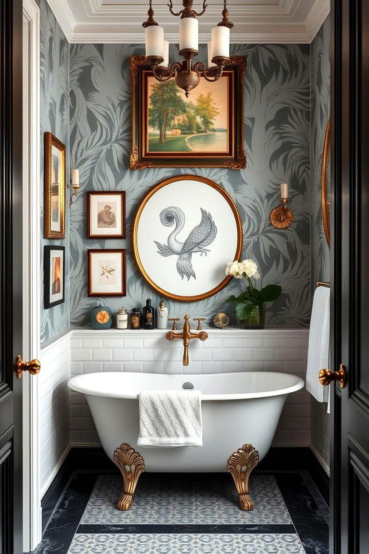 Artistic Accents and Features - 22 luxury bathroom ideas