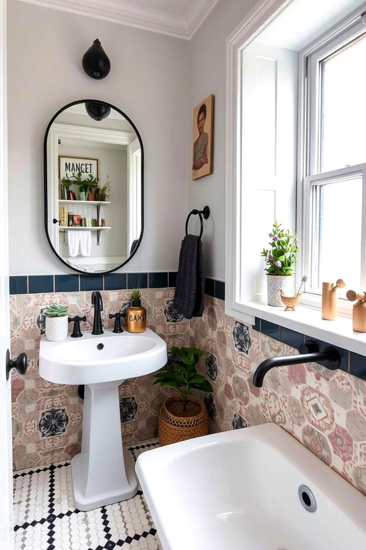 Artistic Accents - 22 Bathroom With Black Fixtures