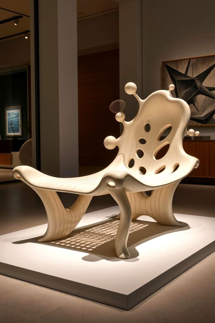Artistic Bench Sculptures - 22 Bedroom Bench Ideas