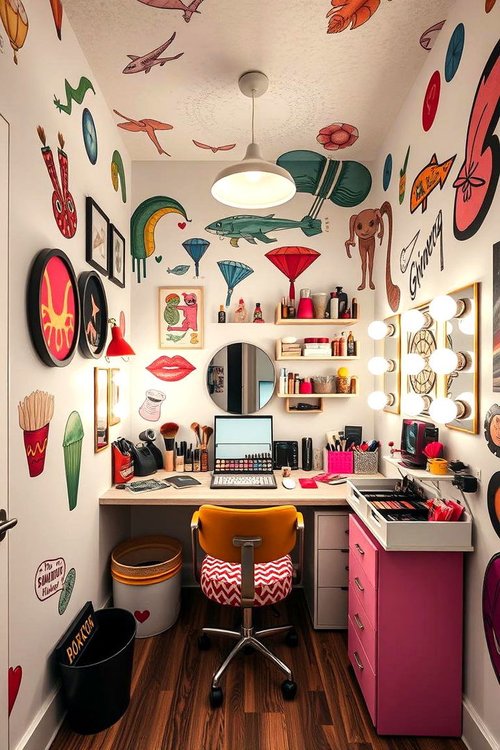 Artistic Creativity Hub - 22 Makeup Room Ideas