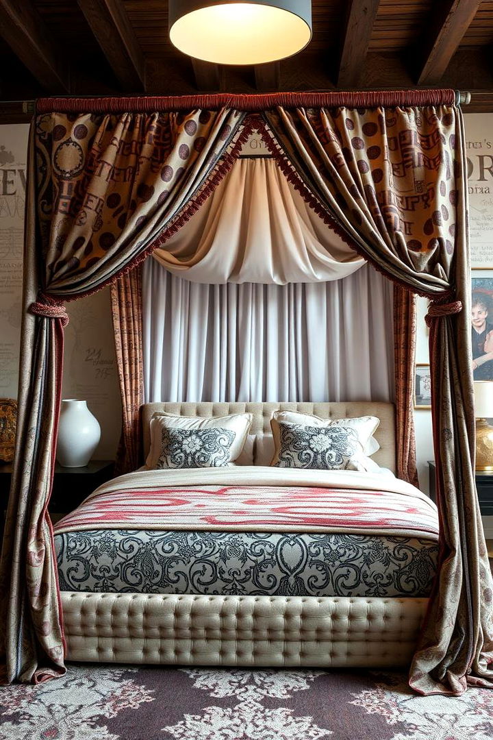 Artistic Custom Canopy Bed - 22 Canopy Bed Ideas