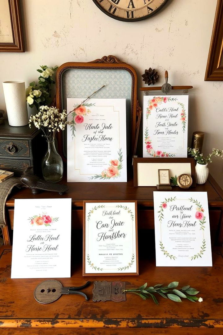 Artistic DIY Invitations - 22 boho wedding ideas