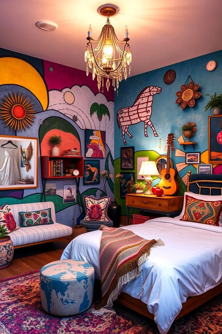 Artistic Expression Bedroom - 22 Dreamy Bedroom Design Ideas