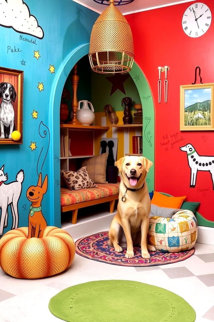 Artistic Expression Dog Studio - 22 Dog Room Ideas
