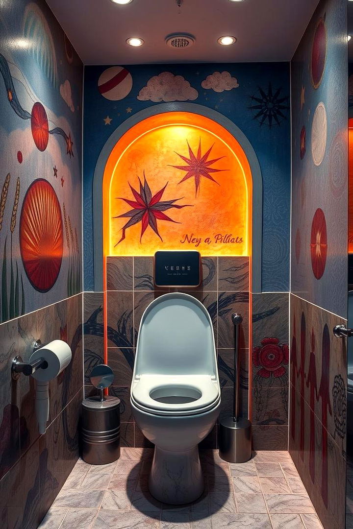 Artistic Expression Environment - 22 Downstairs Toilet Ideas