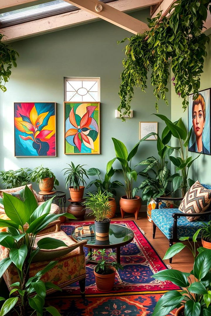 Artistic Expressive Garden Room - 22 Garden Room Ideas