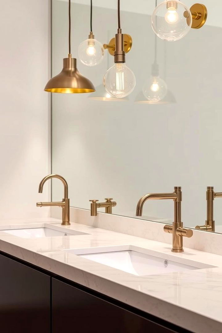 Artistic Fixtures - 22 Romantic Bathroom Ideas