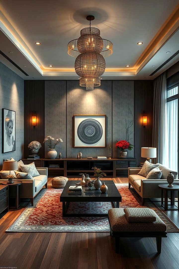 Artistic Furnishings - 22 Korean Living Room Ideas