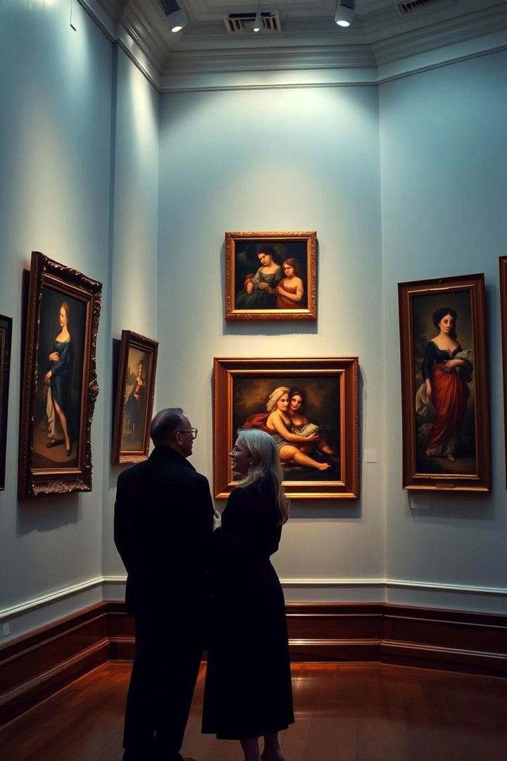 Artistic Gallery Surprise - 22 Wedding Proposal Ideas