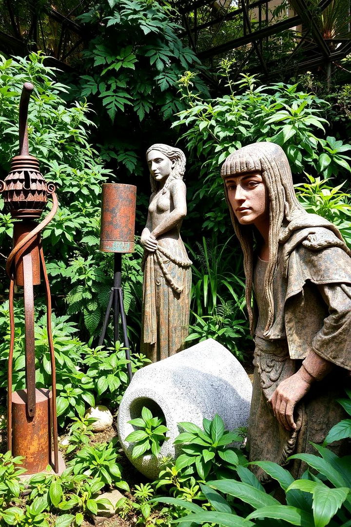 Artistic Garden Sculptures - 22 Secret Garden Ideas