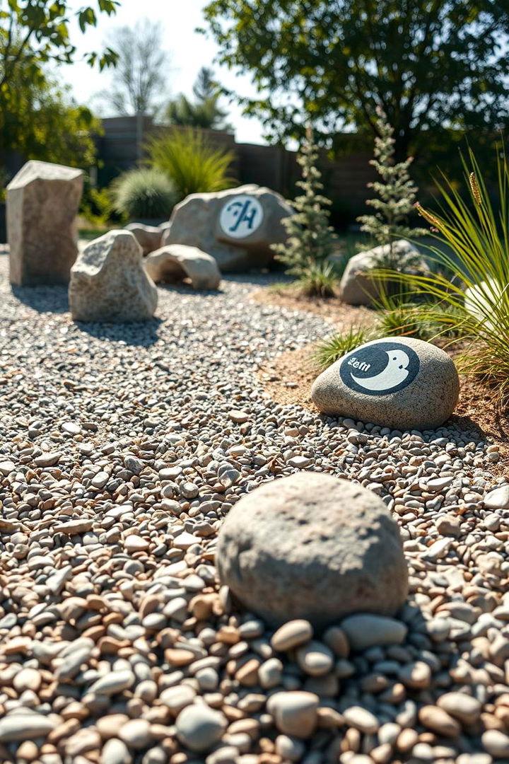 Artistic Gravel Garden Sculptures - 22 Gravel Garden Ideas