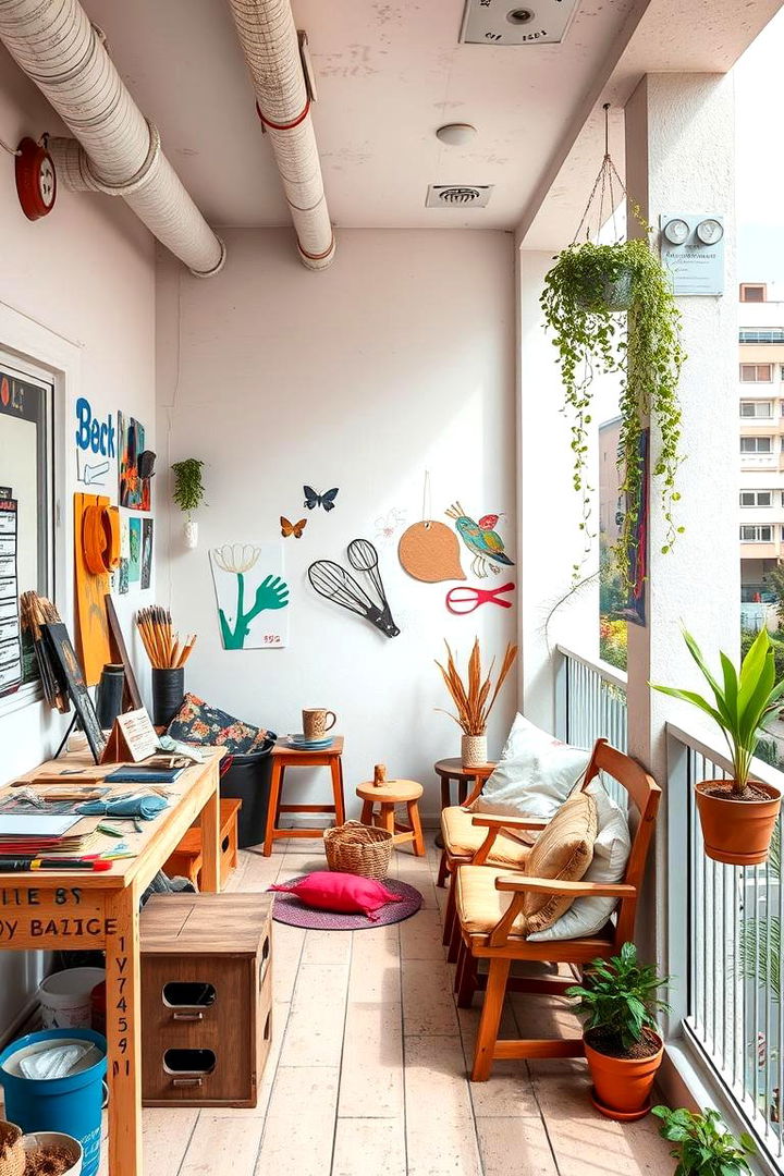 Artistic Inspiration Studio - 22 Bedroom Balcony Ideas