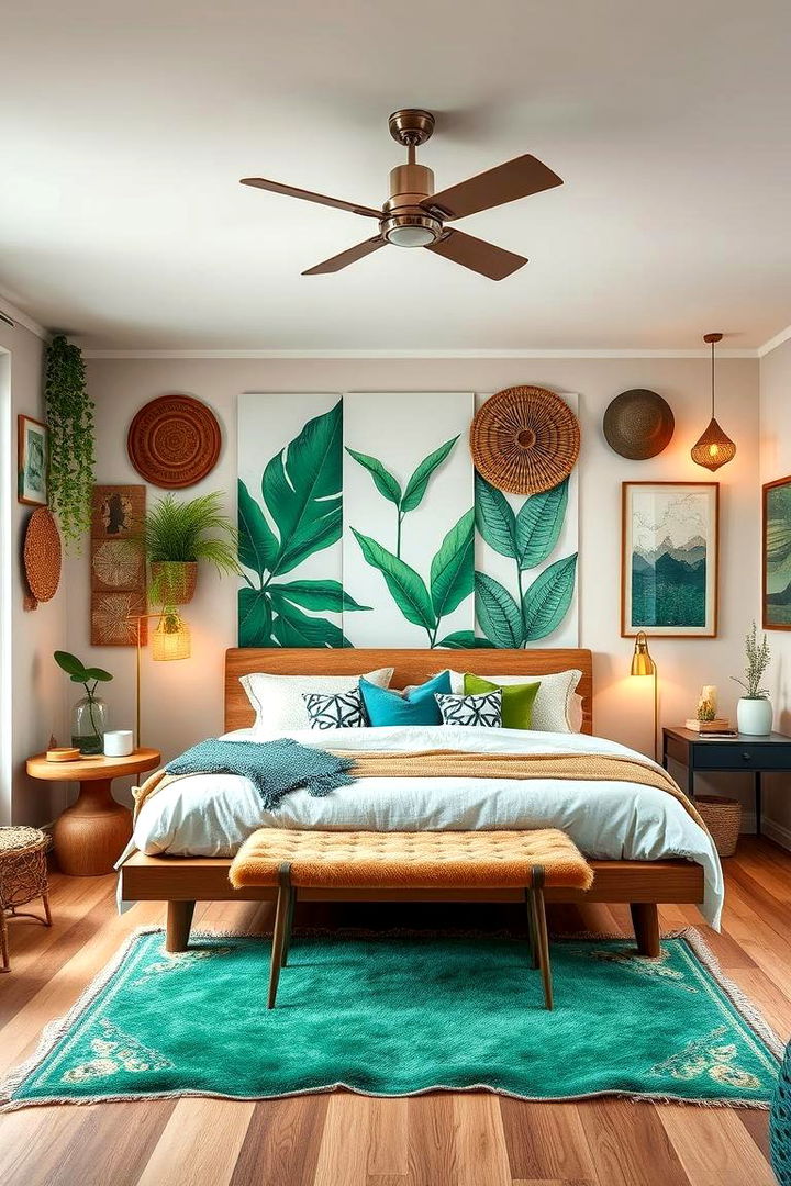 Artistic Jade Expression - 22 Jade Green Bedroom Ideas
