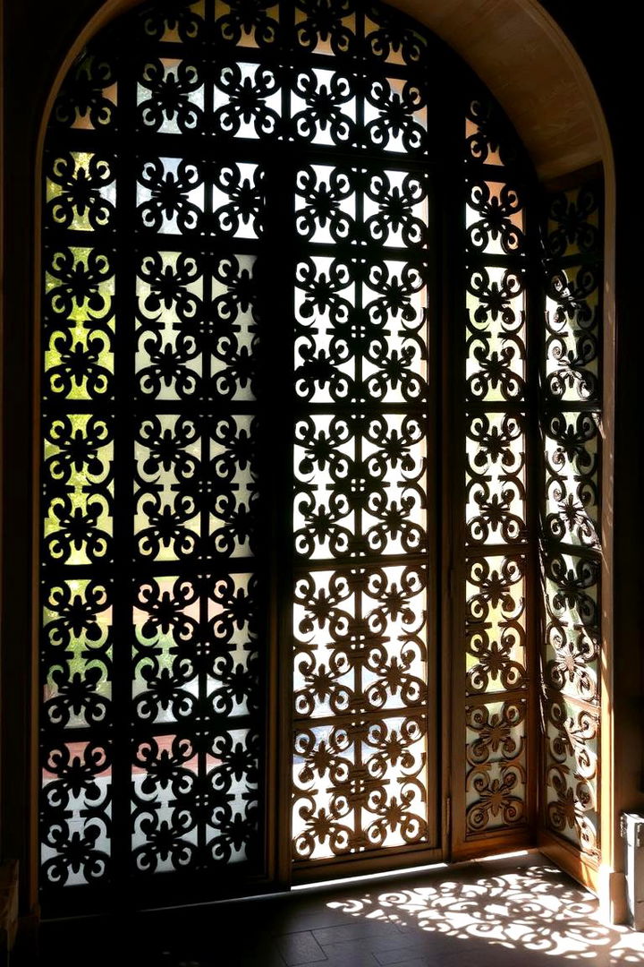Artistic Lattice Design - 22 Front Gate Ideas