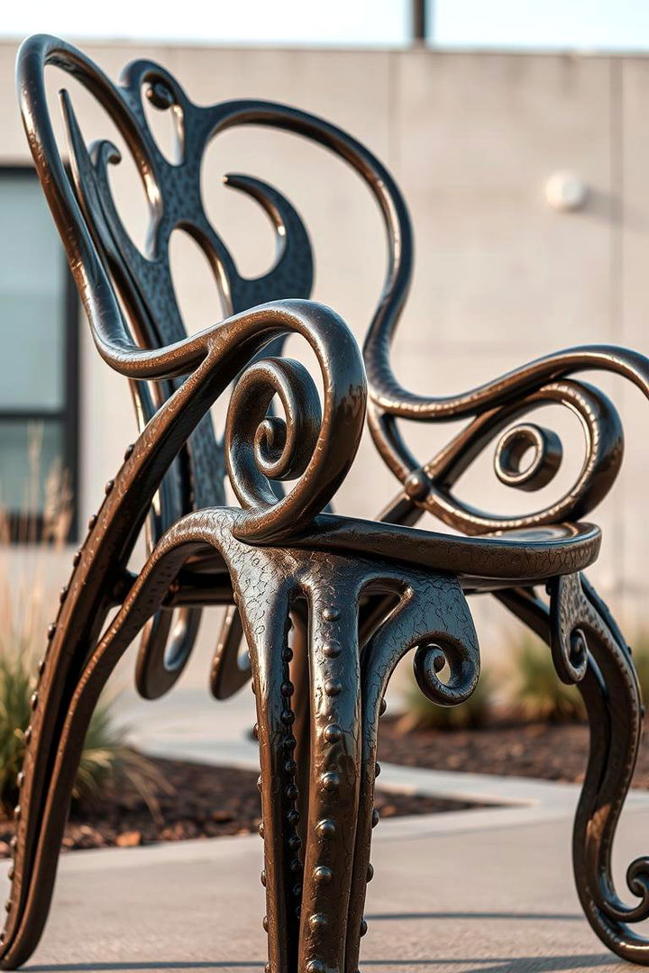 Artistic Metal Sculptural Chairs - 22 Outdoor Furniture Ideas