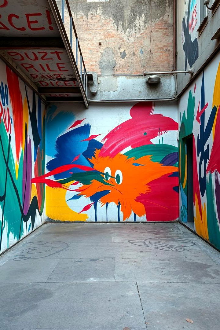 Artistic Mural Mastery - 22 Feature Wall Ideas