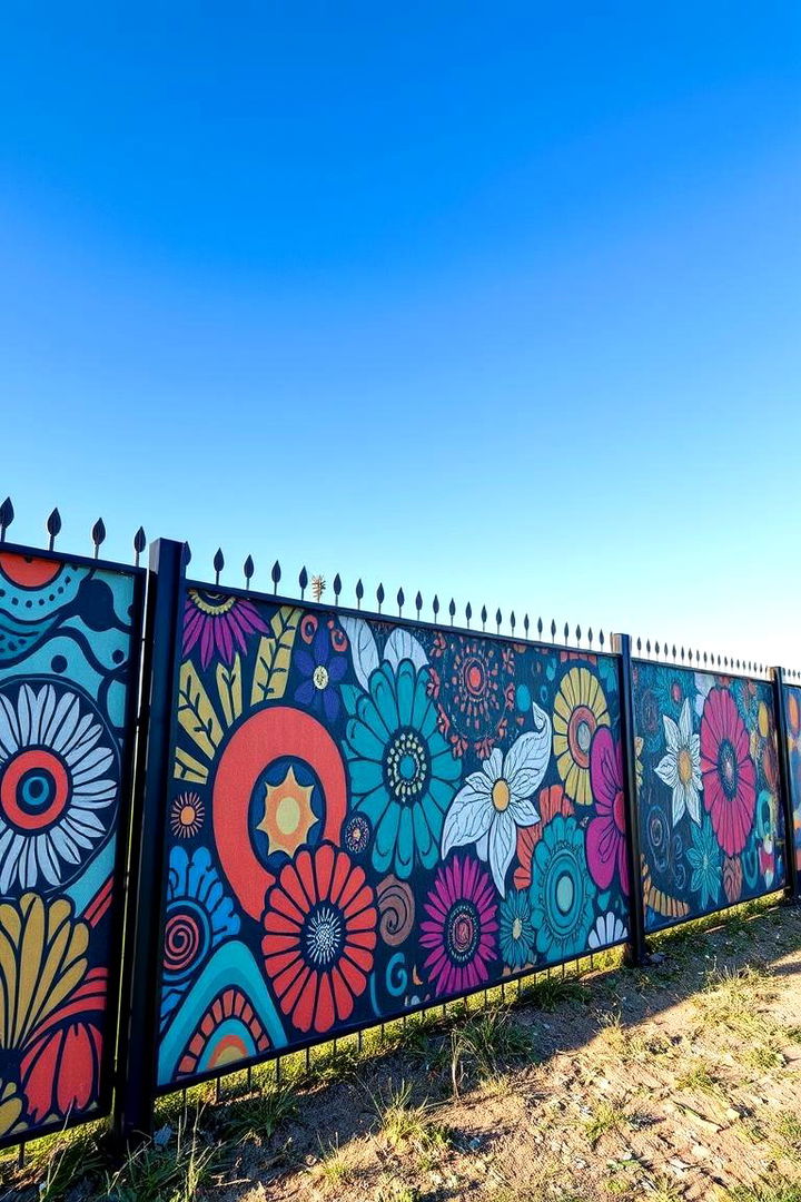 Artistic Murals - 22 Fence Painting Ideas