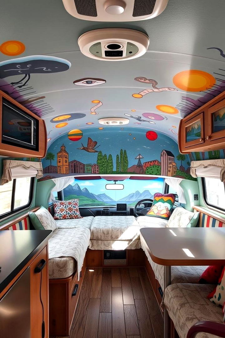 Artistic Murals - 22 Rv Wallpaper Ideas