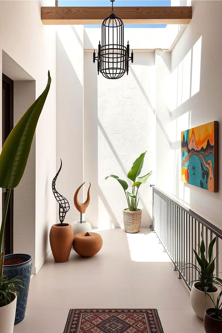 Artistic Outdoor Accents - 22 Small Balcony Ideas