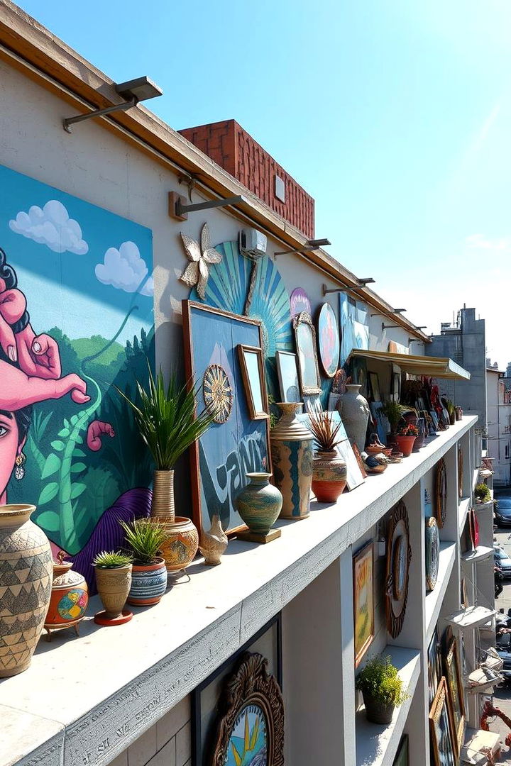 Artistic Outdoor Gallery - 22 Penthouse Balcony Ideas